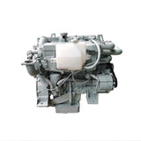 Isuzu 4JB1T supercharged marine diesel engine assembly