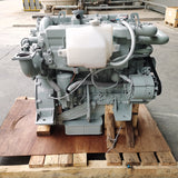 Isuzu 4JB1T supercharged marine diesel engine assembly