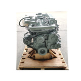 Isuzu 4JB1T supercharged marine diesel engine assembly