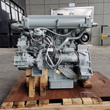 Isuzu 4JB1T supercharged marine diesel engine assembly