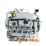 Isuzu 4JB1T supercharged marine diesel engine assembly