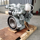 Isuzu 4JB1T supercharged marine diesel engine assembly