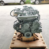 Isuzu 4JB1T supercharged marine diesel engine assembly