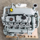 Isuzu 4JB1T supercharged marine diesel engine assembly