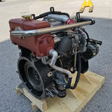 Isuzu 4JB1T supercharged marine diesel engine assembly