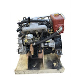 Isuzu 4JB1T supercharged marine diesel engine assembly