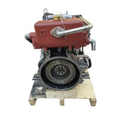 Isuzu 4JB1T supercharged marine diesel engine assembly