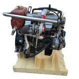 Isuzu 4JB1T supercharged marine diesel engine assembly