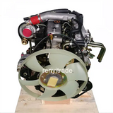 Isuzu 4JB1T supercharged diesel engine assembly