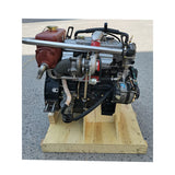 Isuzu 4JB1T supercharged marine diesel engine assembly