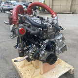 Isuzu 4JB1T supercharged marine diesel engine assembly