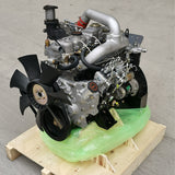 Isuzu 4JB1T supercharged generator set diesel engine assembly