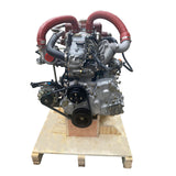 Isuzu 4JB1T supercharged marine diesel engine assembly