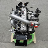 Isuzu 4JB1T supercharged generator set diesel engine assembly