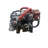 Isuzu 4JB1T supercharged marine diesel engine assembly