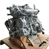 Isuzu 4JB1T supercharged marine diesel engine assembly