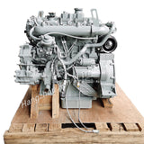 Isuzu 4JB1T supercharged marine diesel engine assembly