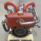 Isuzu 4JB1T supercharged marine diesel engine assembly